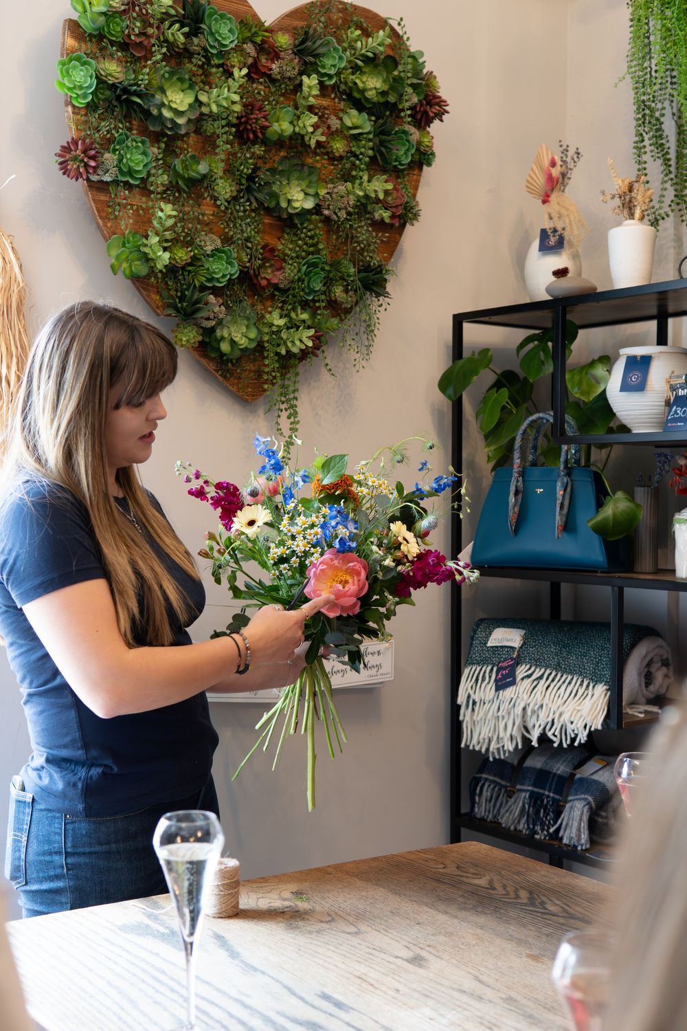 Workshops by Amy Lethbridge at The Cove, photographed by Jo Fisher, founder of BLOOM Fabulous Photography, in Tunbridge Wells, Kent