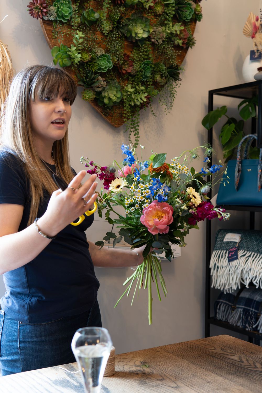 Workshops by Amy Lethbridge at The Cove, photographed by Jo Fisher, founder of BLOOM Fabulous Photography, in Tunbridge Wells, Kent