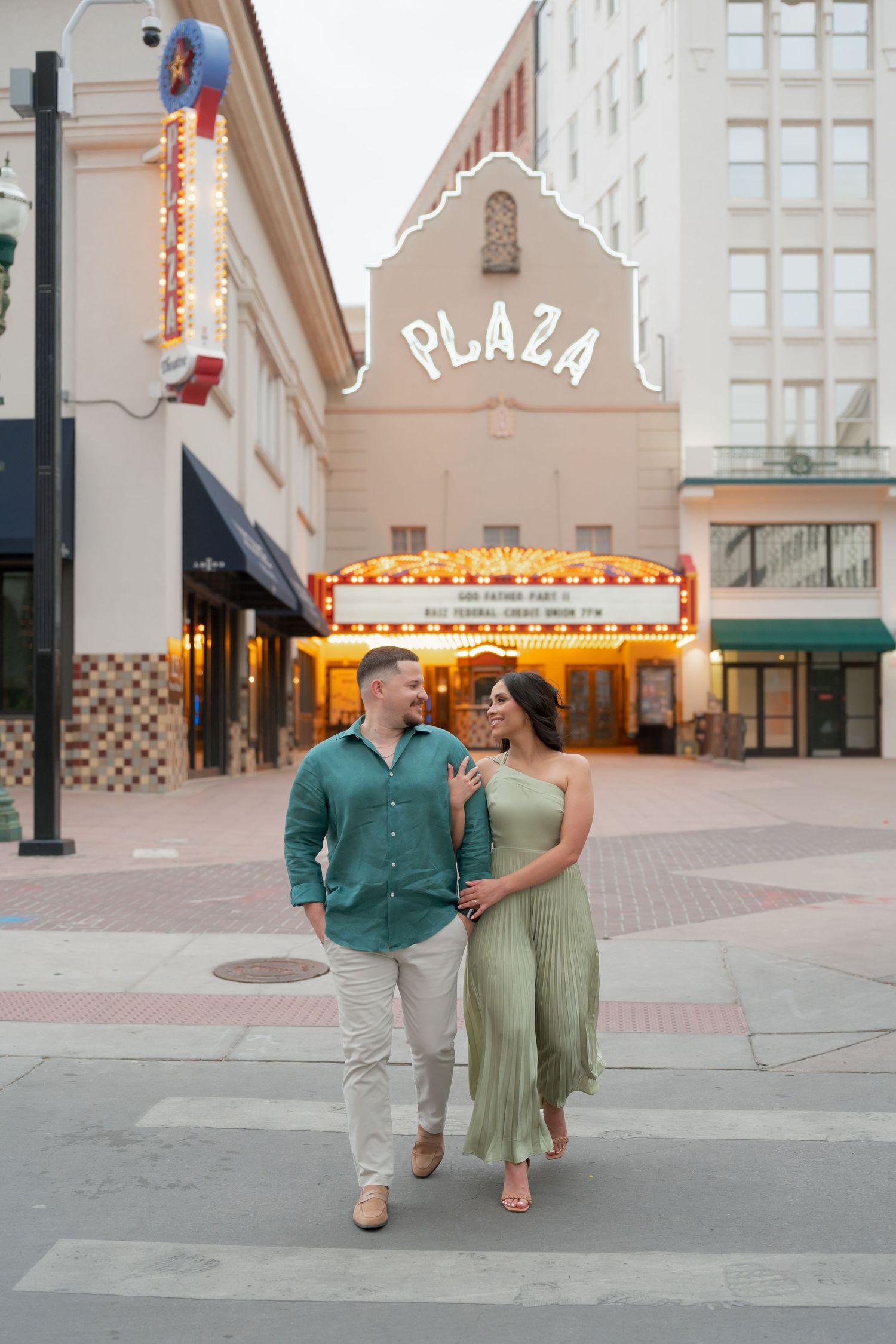 Engagement photo session in Downtown El Paso