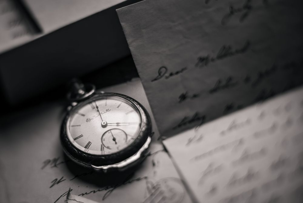 Dear Mildred: Still life of my grandfather's letters to my grandmother during WWII by Tracey Richvalsky, Rhythm In Light Photography