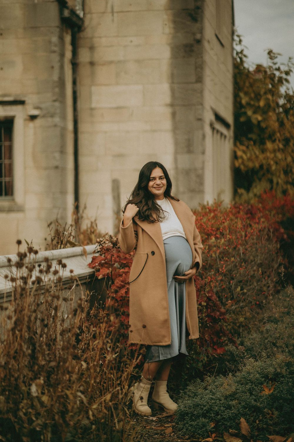 pittsburgh pa photographer hardwood acers mansion maternity session fall pennsylvania indiana pa phototgrapher