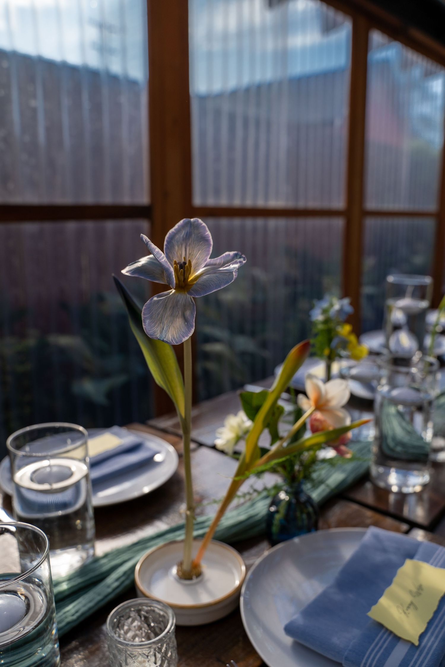 Charlotte wedding photographer documenting an intimate, elegant wedding day