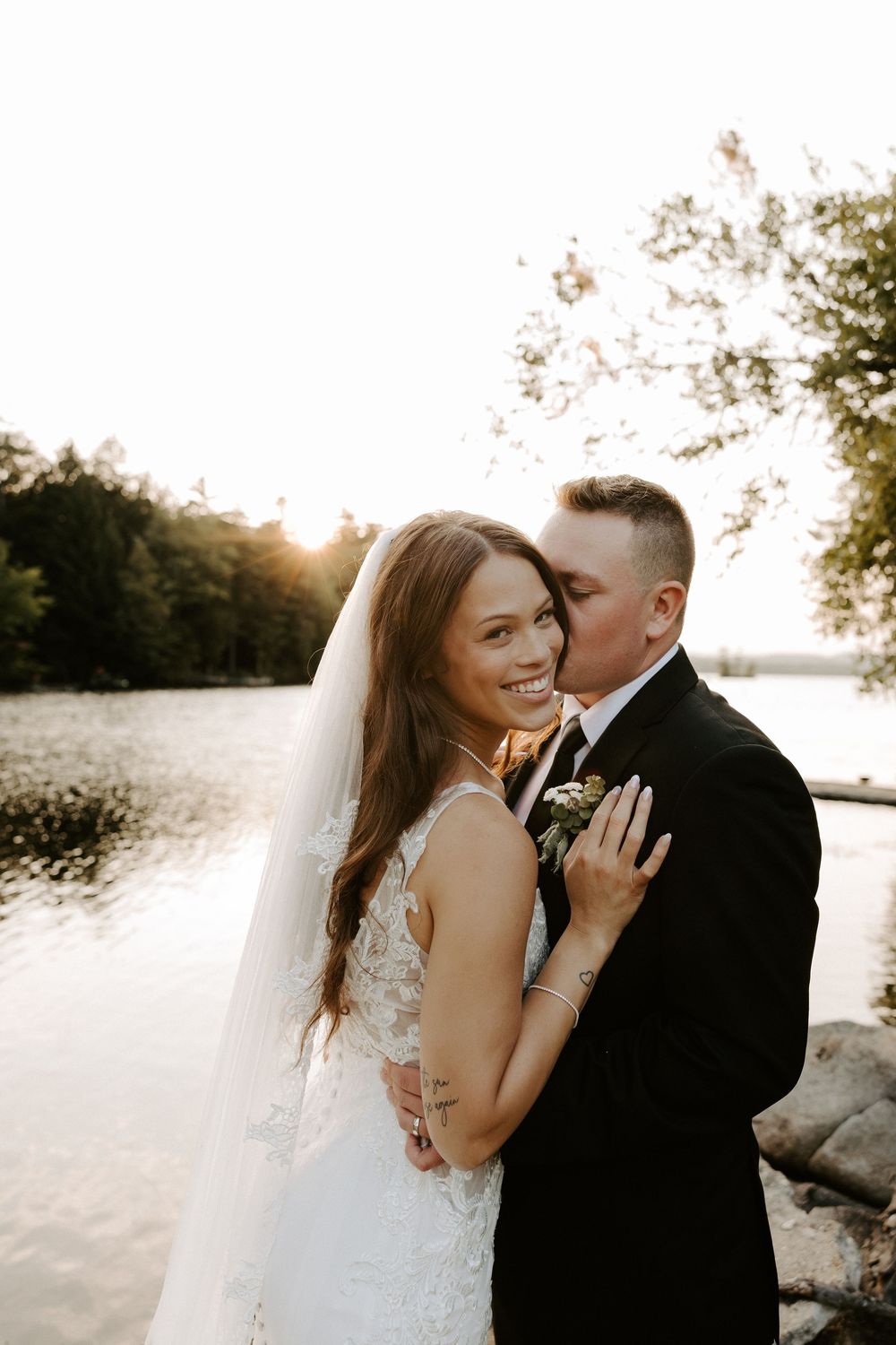 Fun bride and groom moments captured by Local Roots Photography.