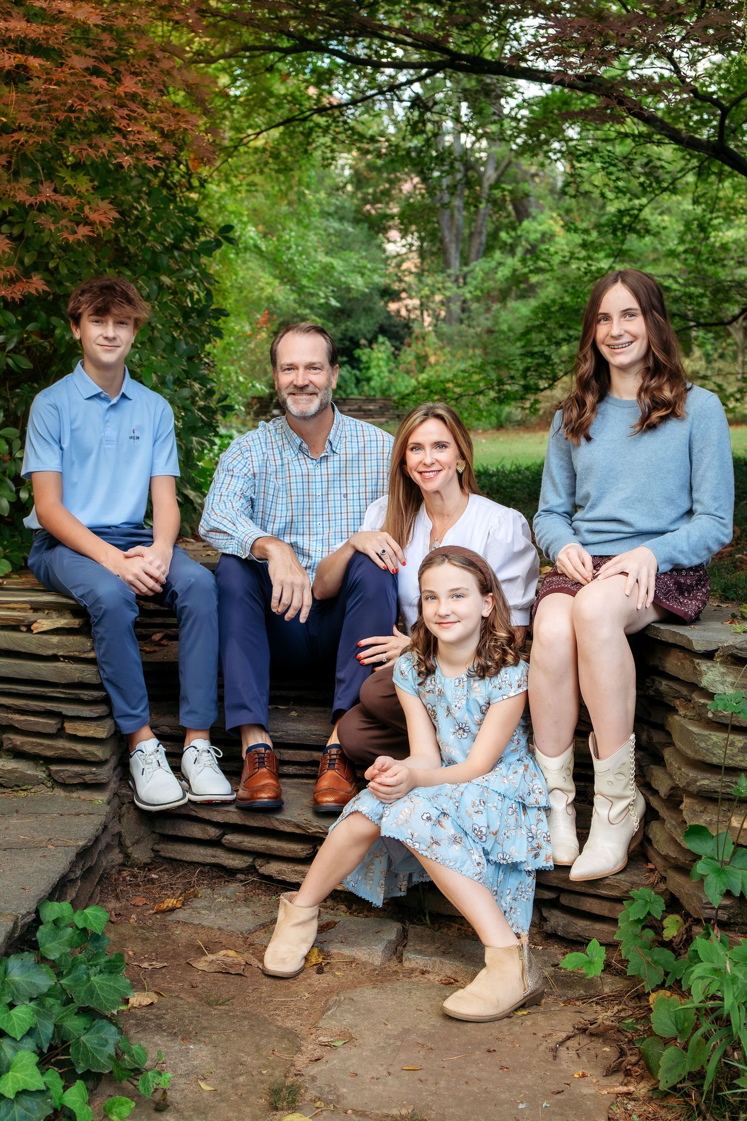 Lifestyle maternity session with parents-to-be in Athens GA.
