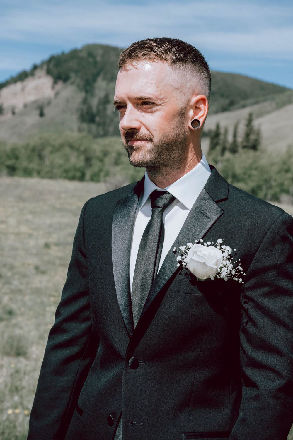 Elopement Photography - Couples Intimates in Kananaskis Country, Alberta.
