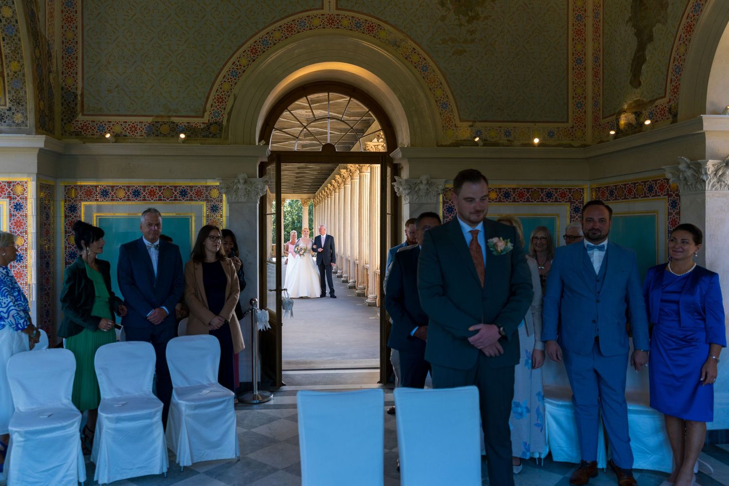 Historische Eleganz trifft Liebe – Belvedere Pfingstberg & Mauritius-Kabinett als Kulisse