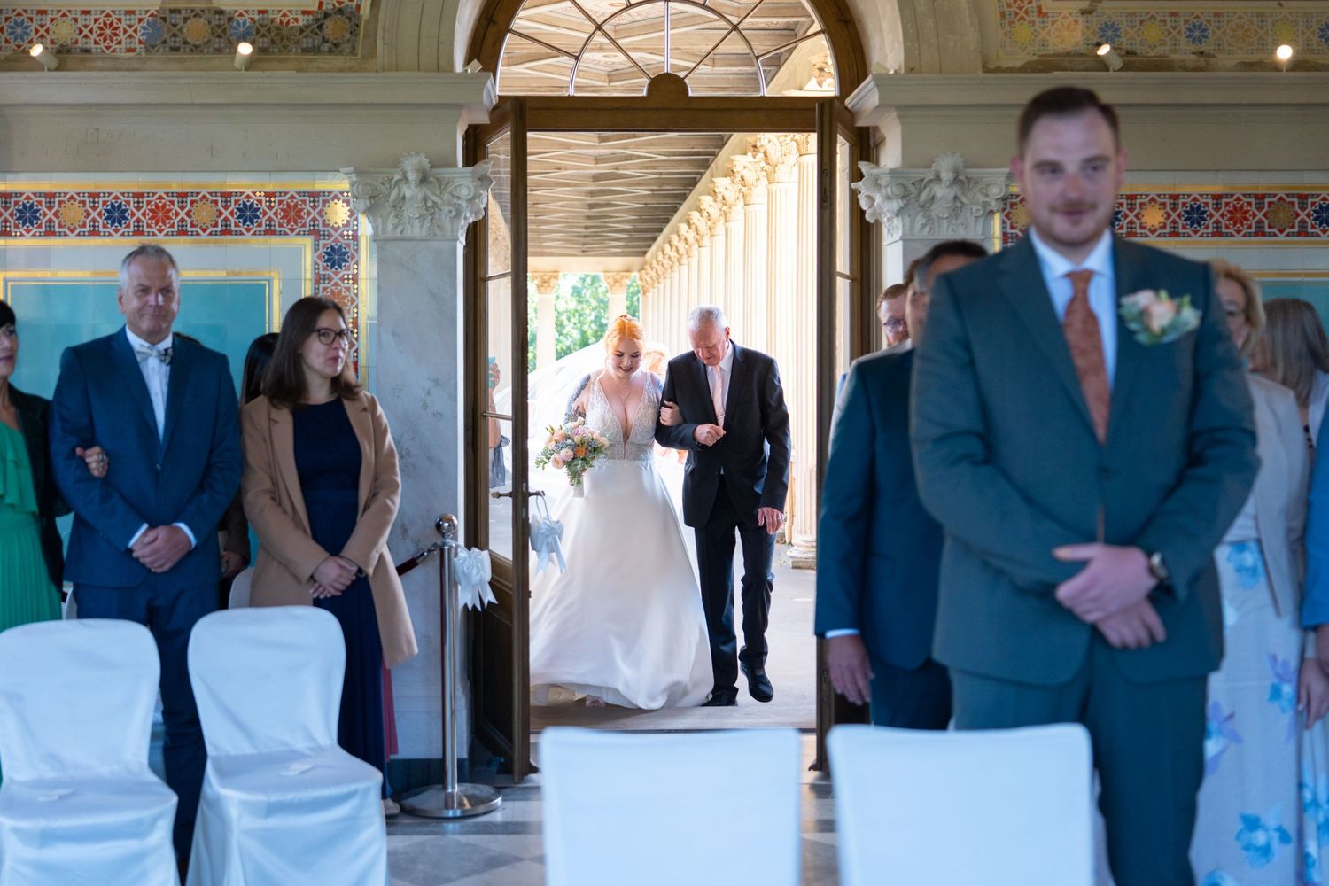 Historische Eleganz trifft Liebe – Belvedere Pfingstberg & Mauritius-Kabinett als Kulisse