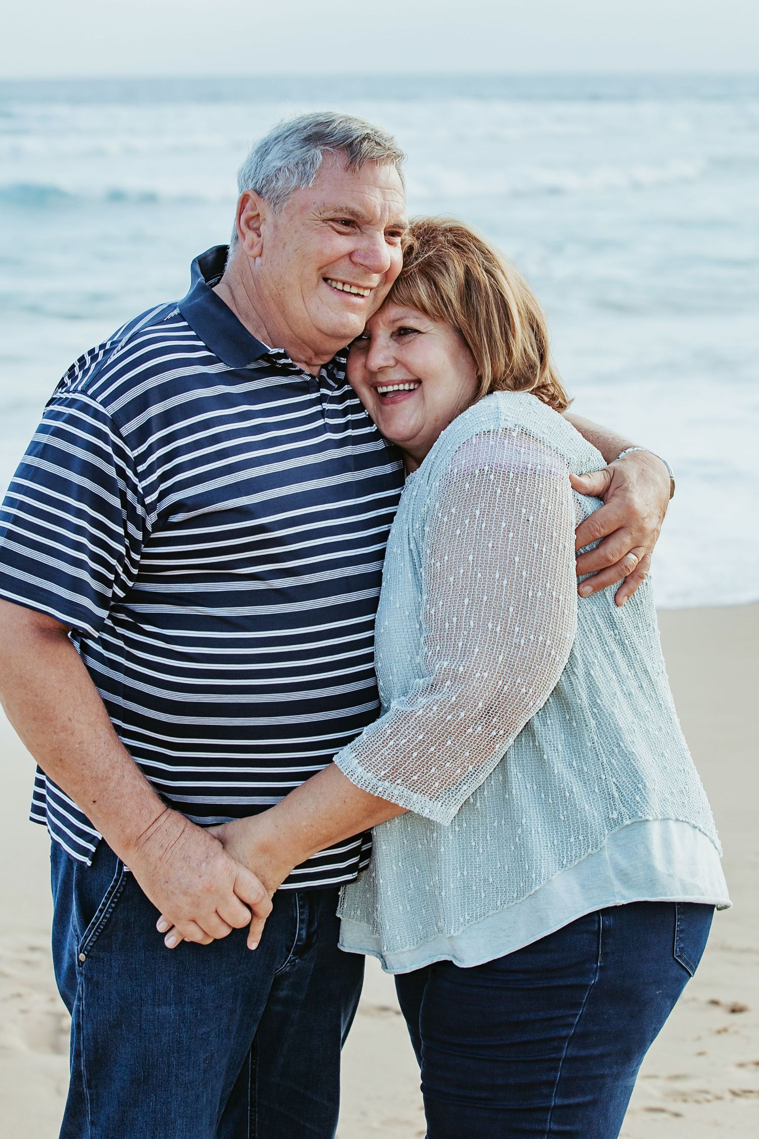 Family session on the beach at Herold's Bay