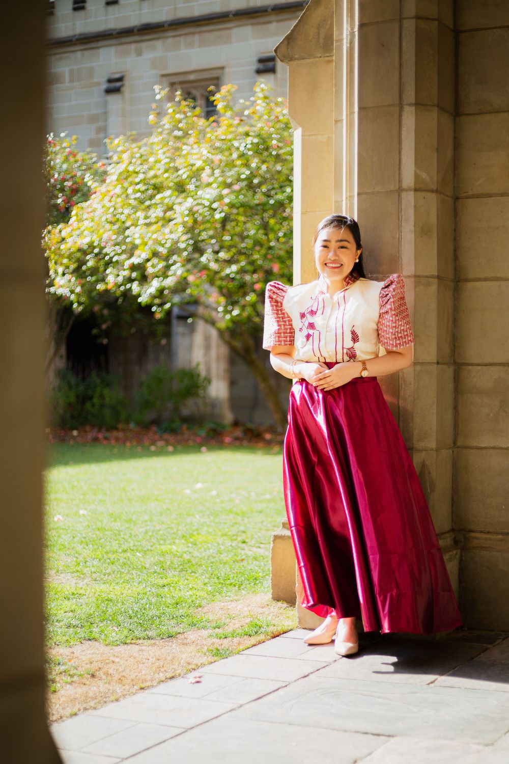 a graduation portrait