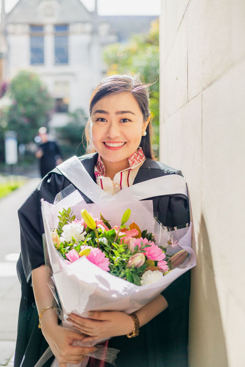 a graduation portrait
