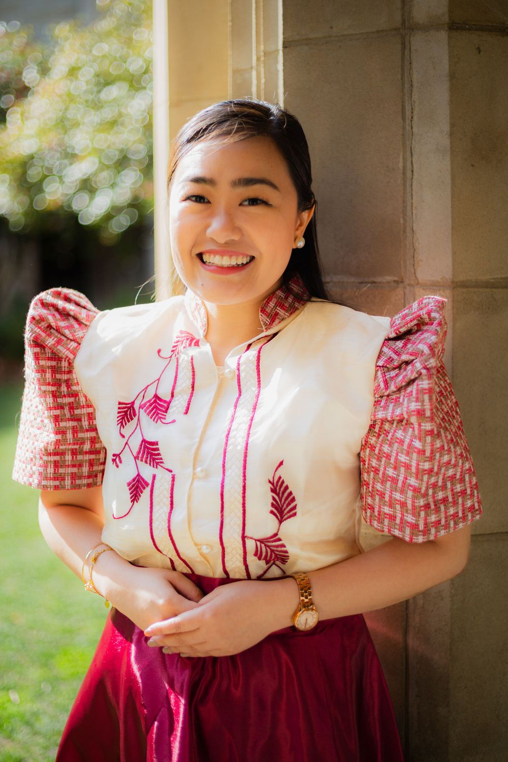 a graduation portrait