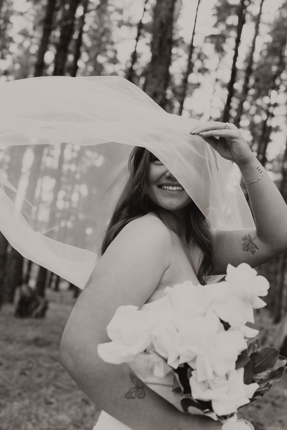 Inverell wedding bride portrait