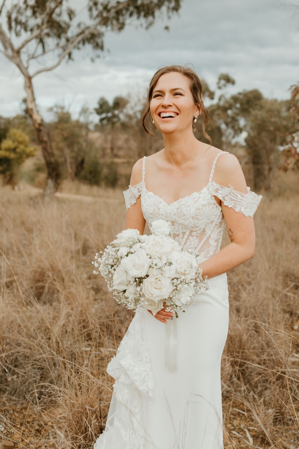Inverell wedding bride portrait