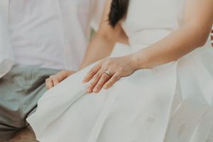 Stunning engagement session at Lighthouse Park in Vancouver, BC.
