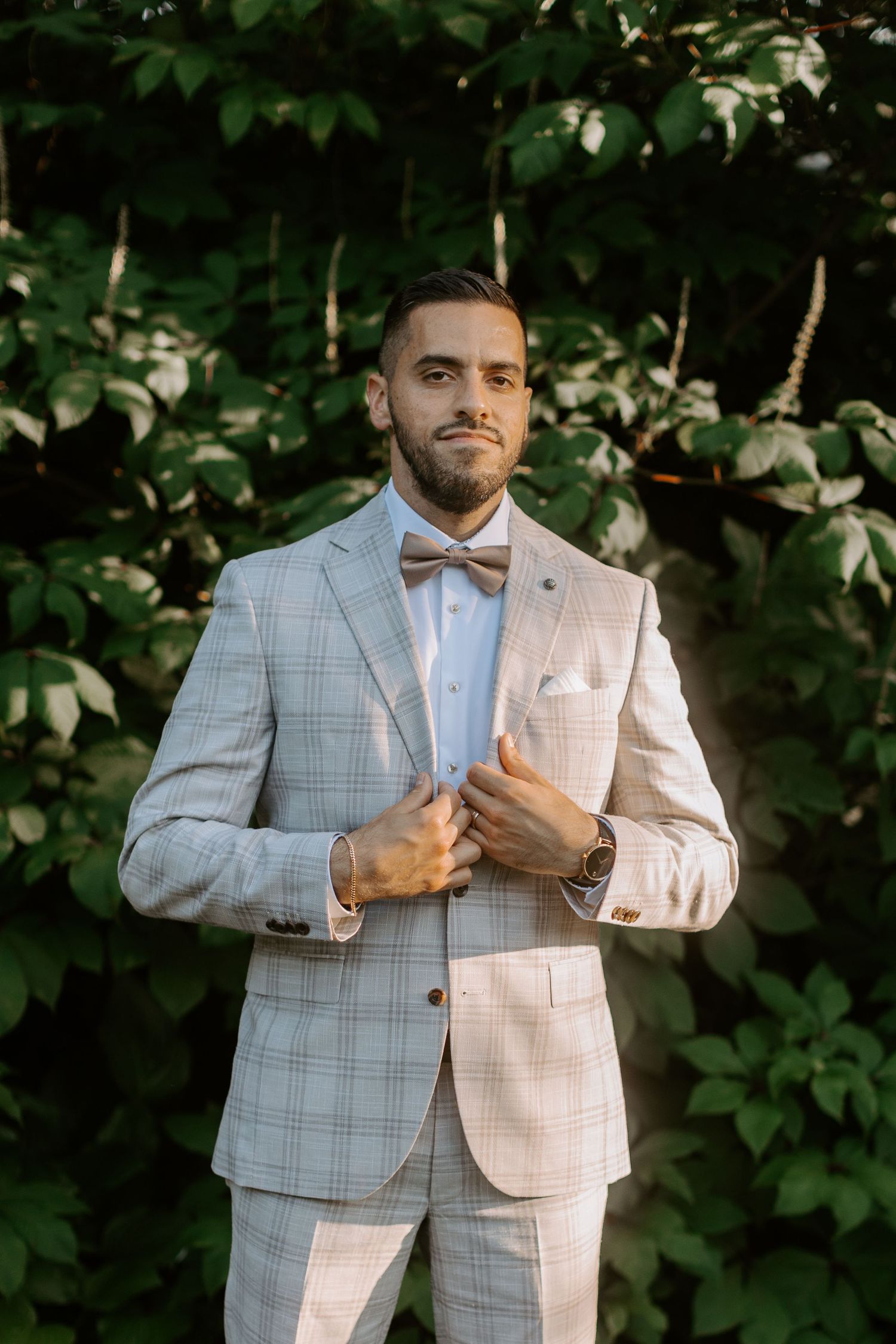 An intimate wedding - candidly photographed by Cassie Cetlin - at Langdon Hall.