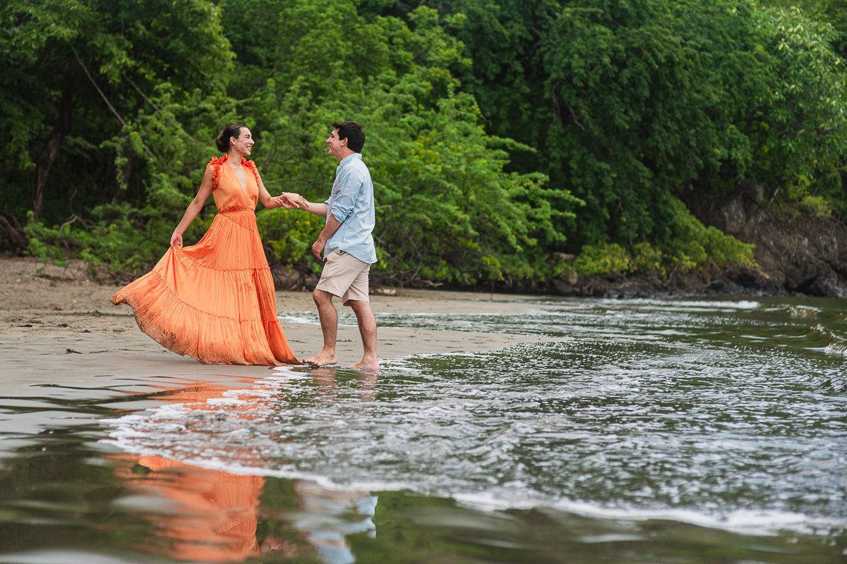Maternity photoshoot, Playa Hermosa, Guanacaste, Costa Rica