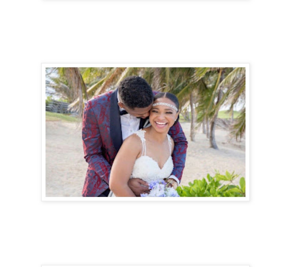Photo of Velvet & Randy who are providing the review for Simply Wedding Events