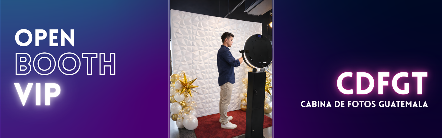 Cabina inflable para fotos en eventos con excelente calidad de imagen