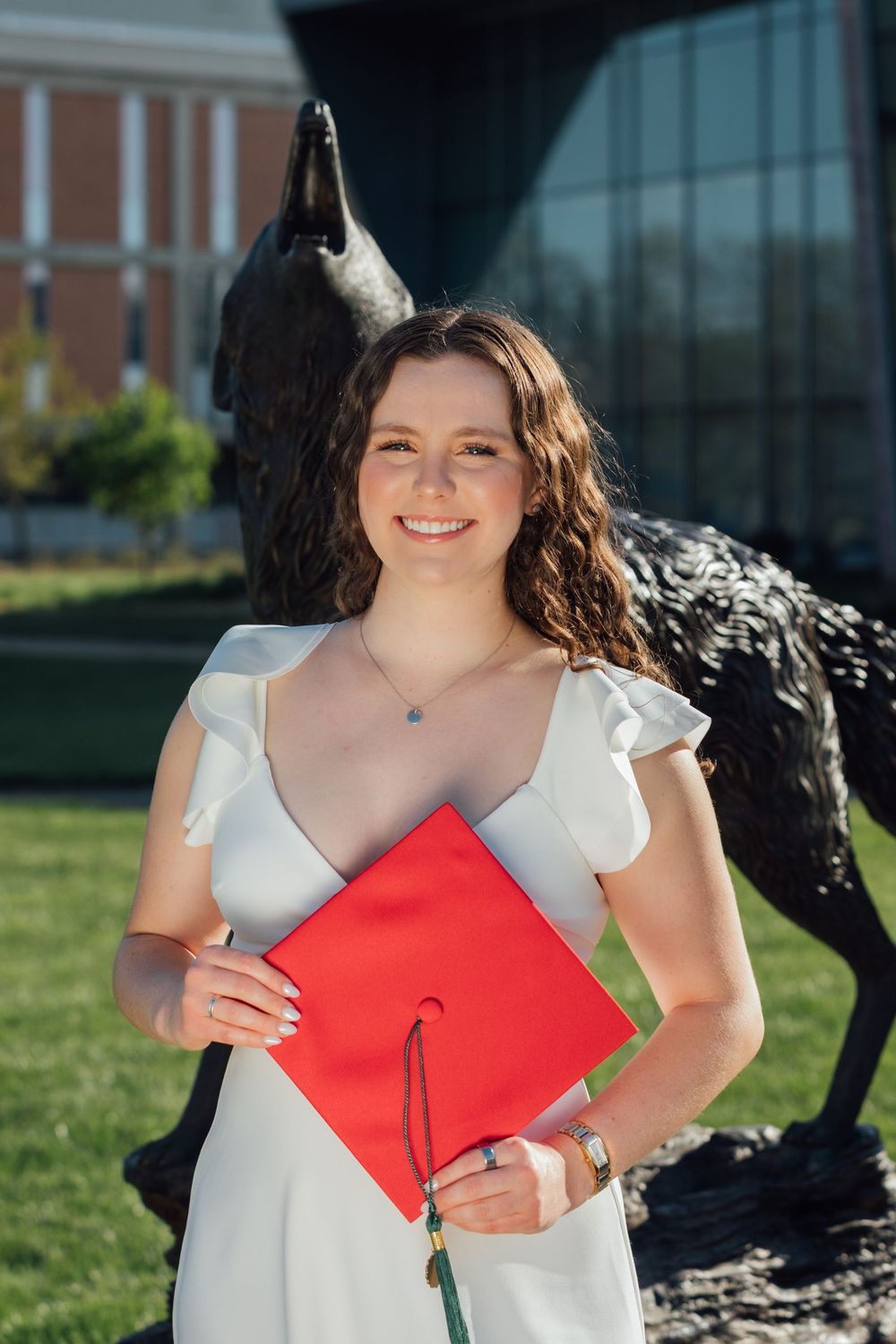 College Grad Photo Session, University of South Dakota USD, Vermillion, SD, South Dakota Photographer, Grad Photos Photographer Sioux Falls