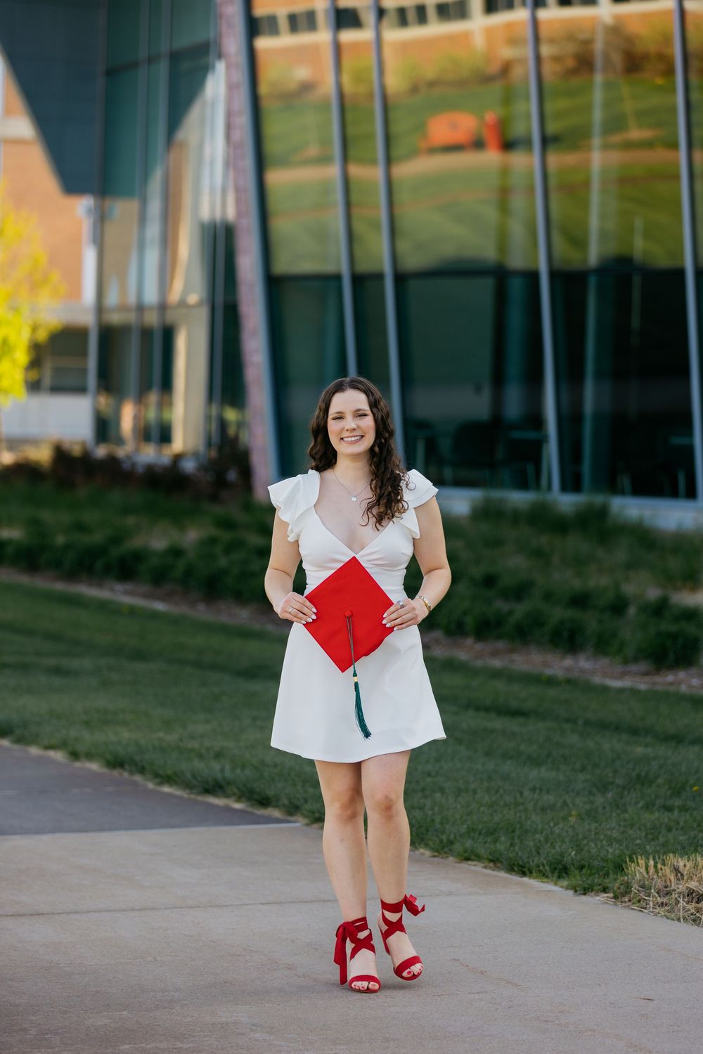 College Grad Photo Session, University of South Dakota USD, Vermillion, SD, South Dakota Photographer, Grad Photos Photographer Sioux Falls