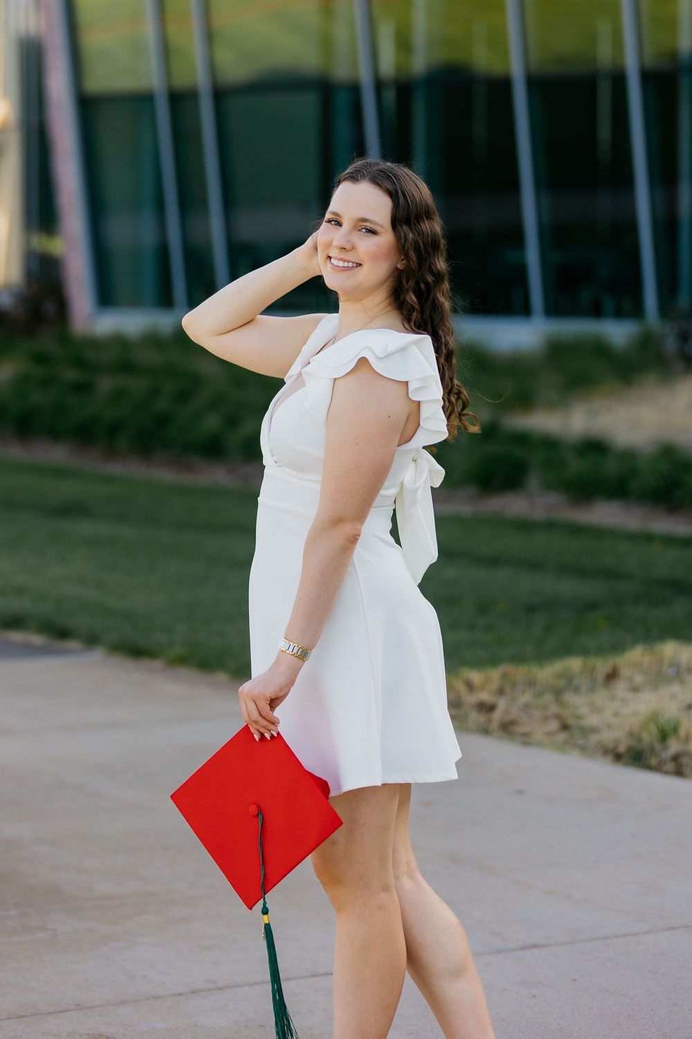 College Grad Photo Session, University of South Dakota USD, Vermillion, SD, South Dakota Photographer, Grad Photos Photographer Sioux Falls