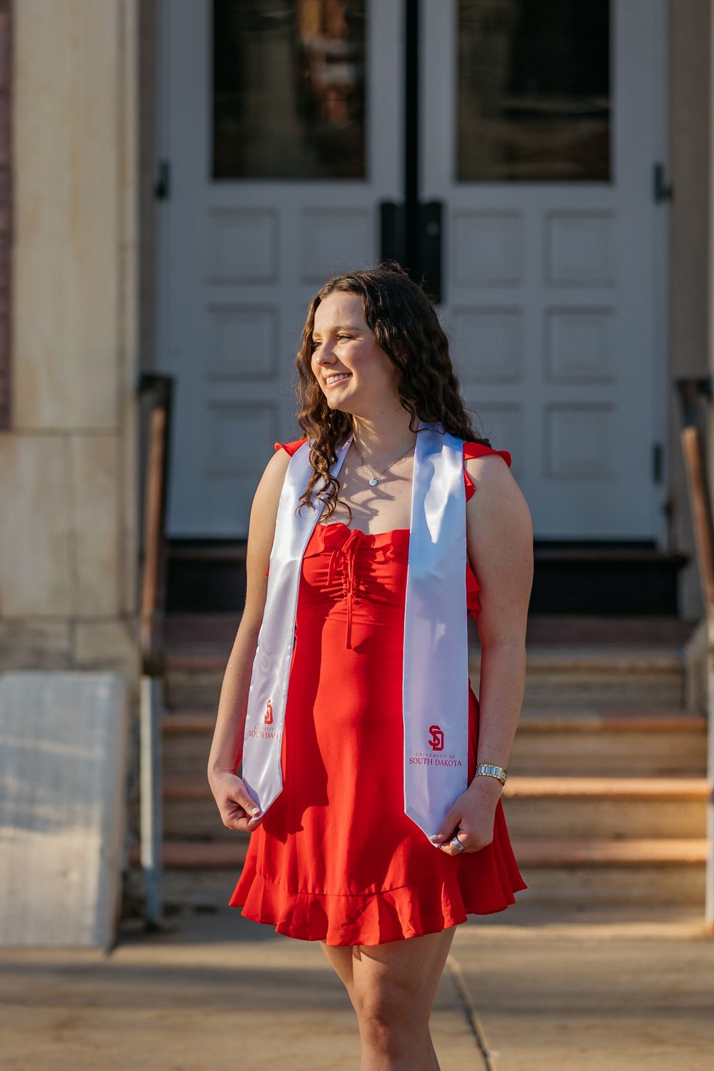 College Grad Photo Session, University of South Dakota USD, Vermillion, SD, South Dakota Photographer, Grad Photos Photographer Sioux Falls
