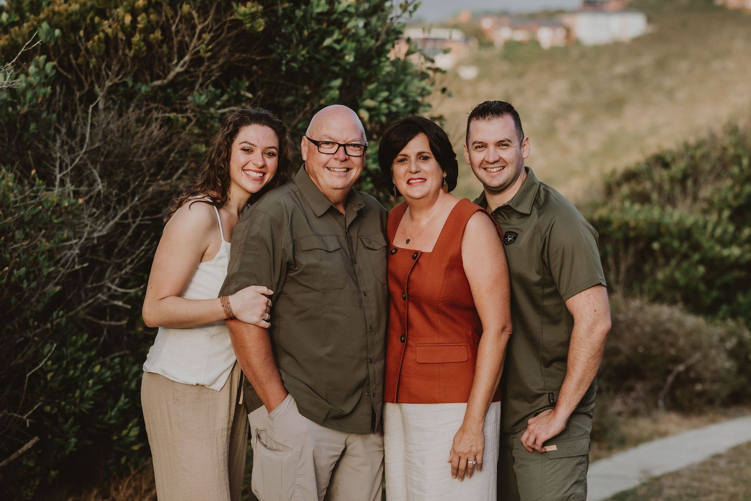 Family photo session near George
