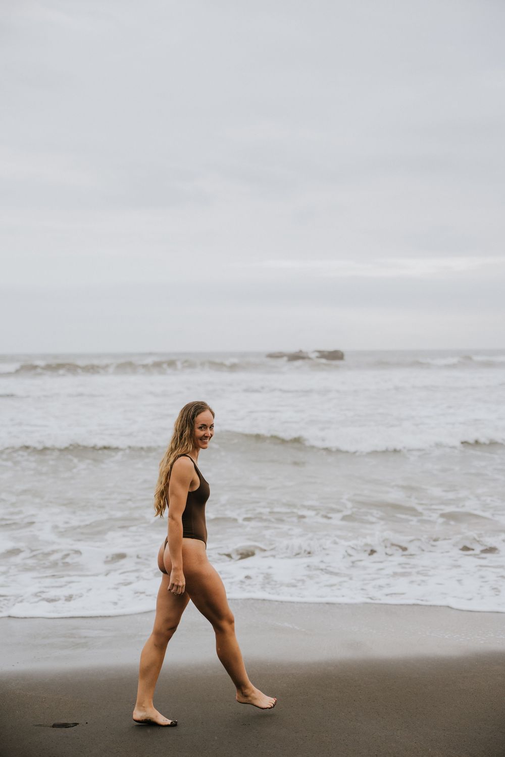 Solo lifestyle photography in Bali at Menenging Beach