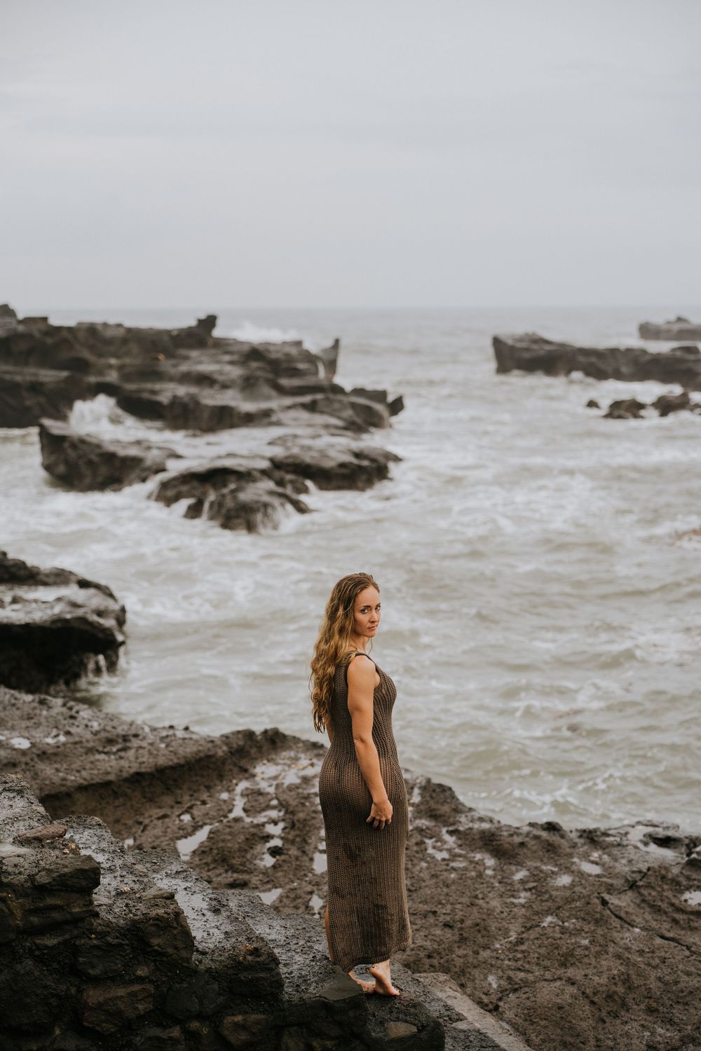 Solo lifestyle photography in Bali at Menenging Beach