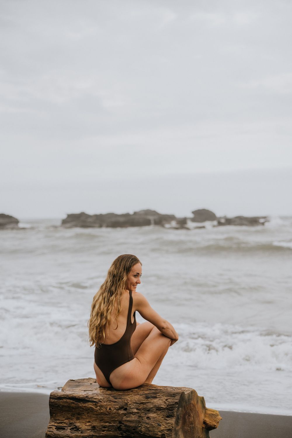 Solo lifestyle photography in Bali at Menenging Beach