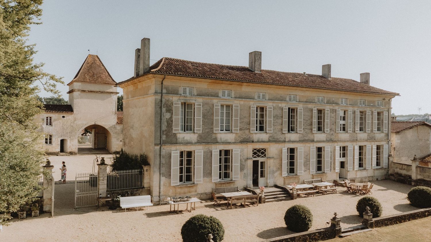 French wedding venue in Dordogne.