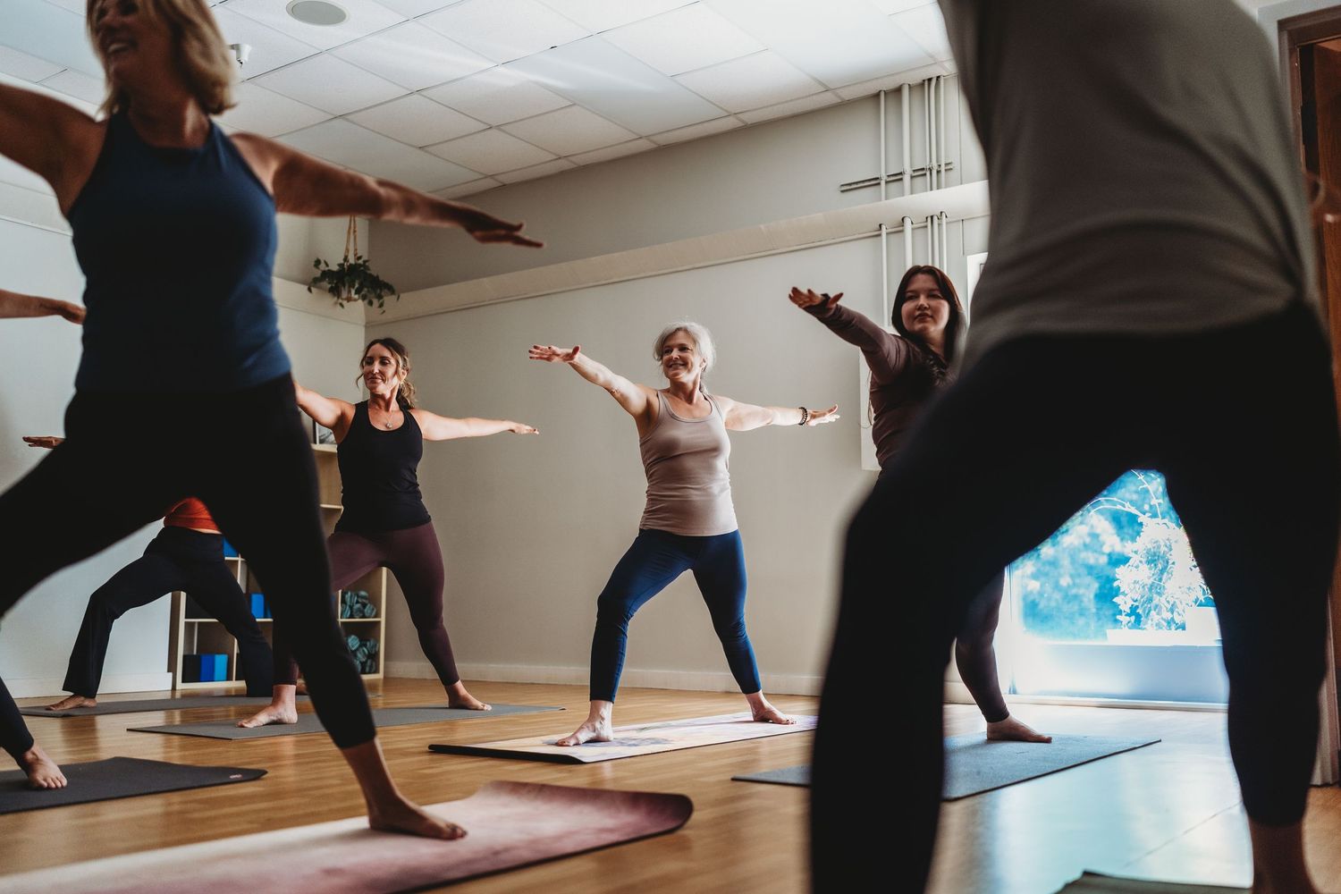 Branding photography session at Honest Yoga Plymouth MN