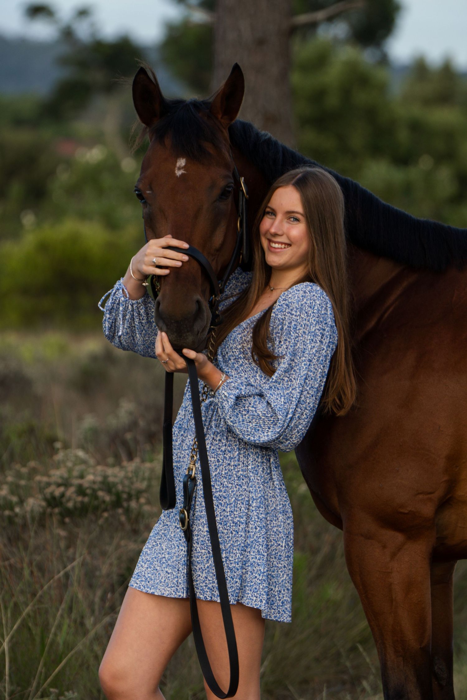 equestrian portrait photography session in the Garden Route