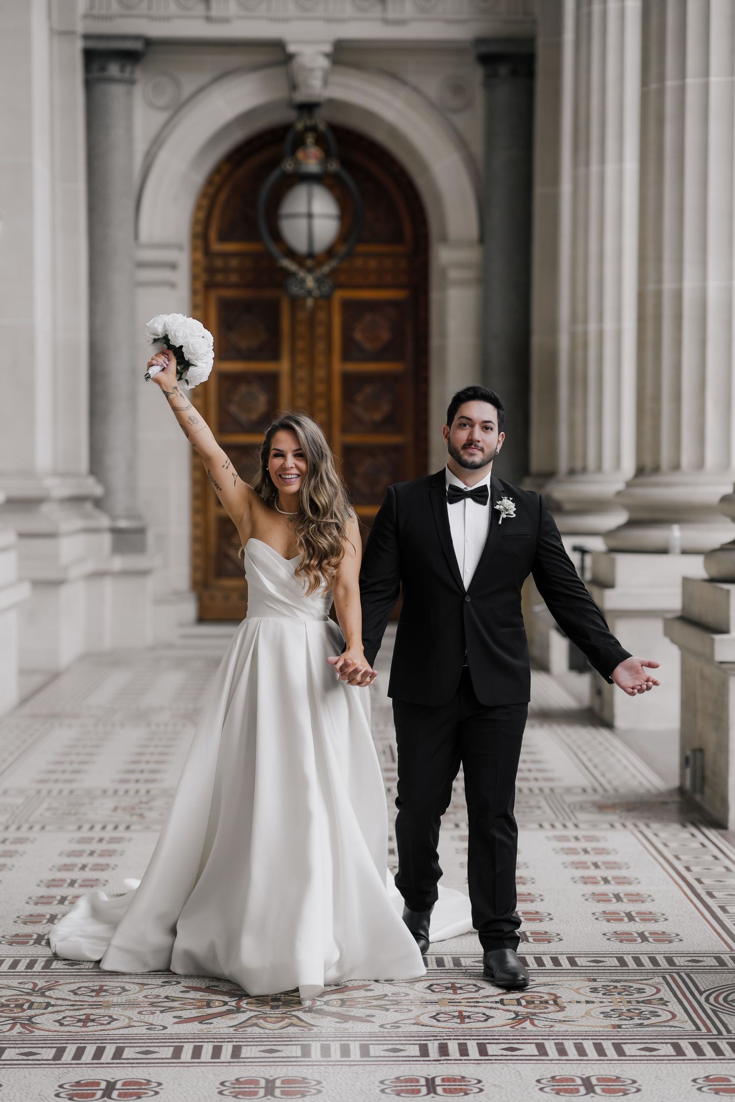Melbourne's premier wedding photographer blending timeless elegance with modern romanticism. Melbourne parliament house wedding photography
