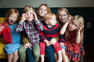 Memphis Family Photographer photo of children during Day in the Life in Memphis TN.