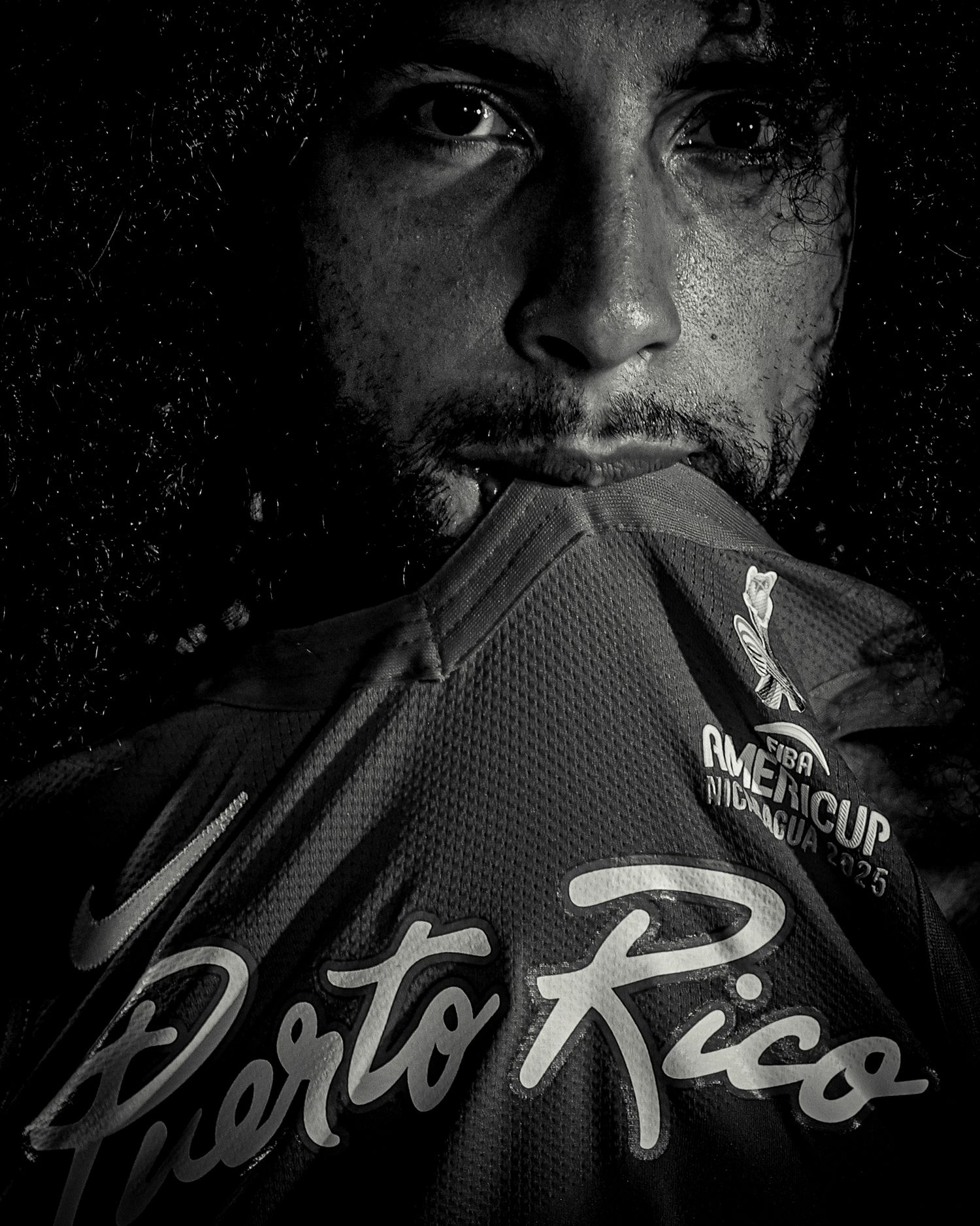 José Alvarado, basketball player for the Puerto Rico National Team