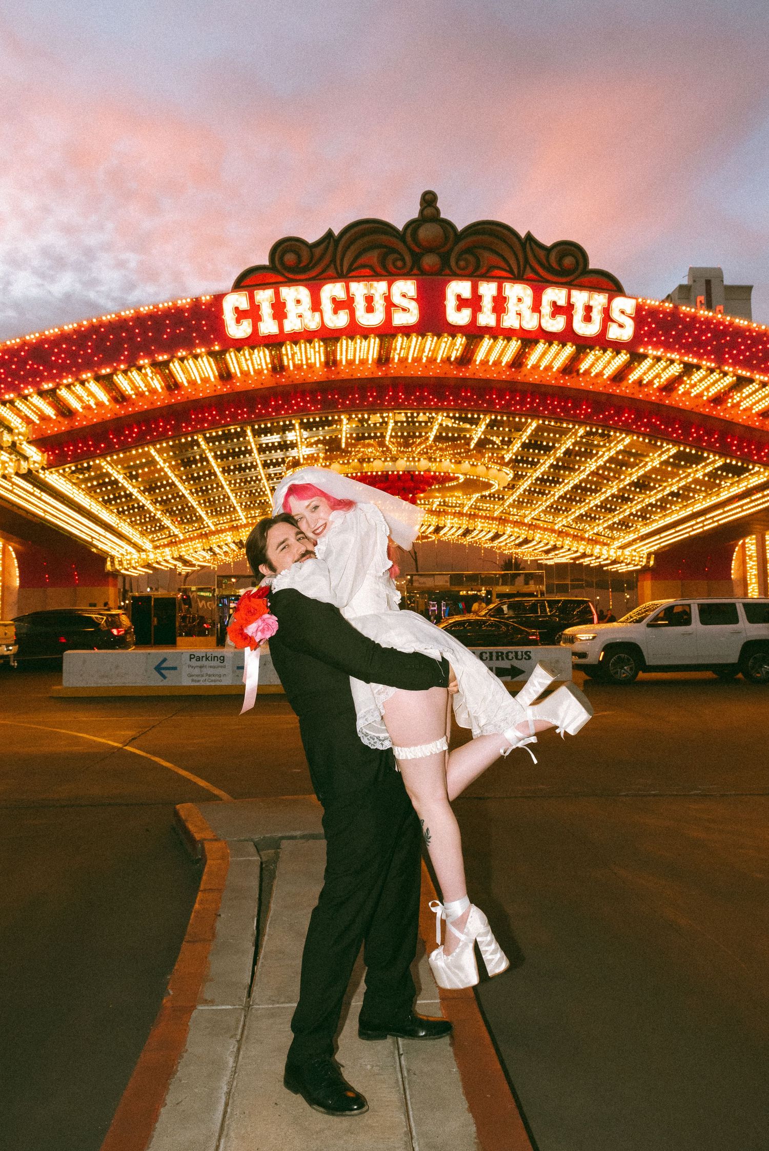 Circus Circus Las Vegas elopement