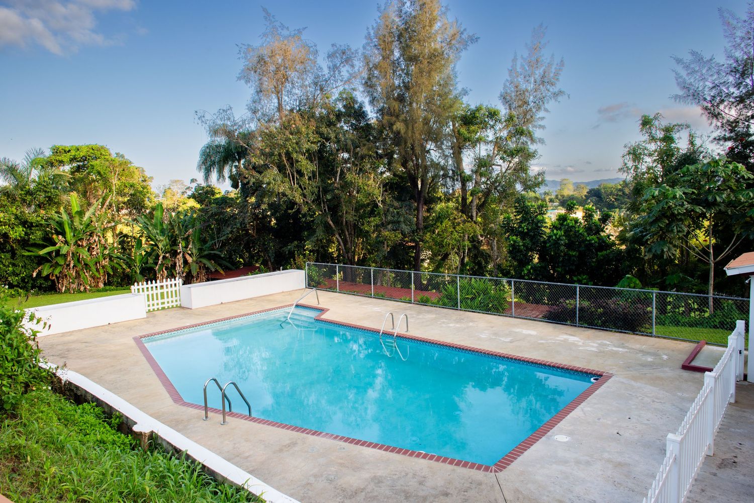 Real estate photo for a short-term rental in Aguas Buenas, Puerto Rico. Pool.