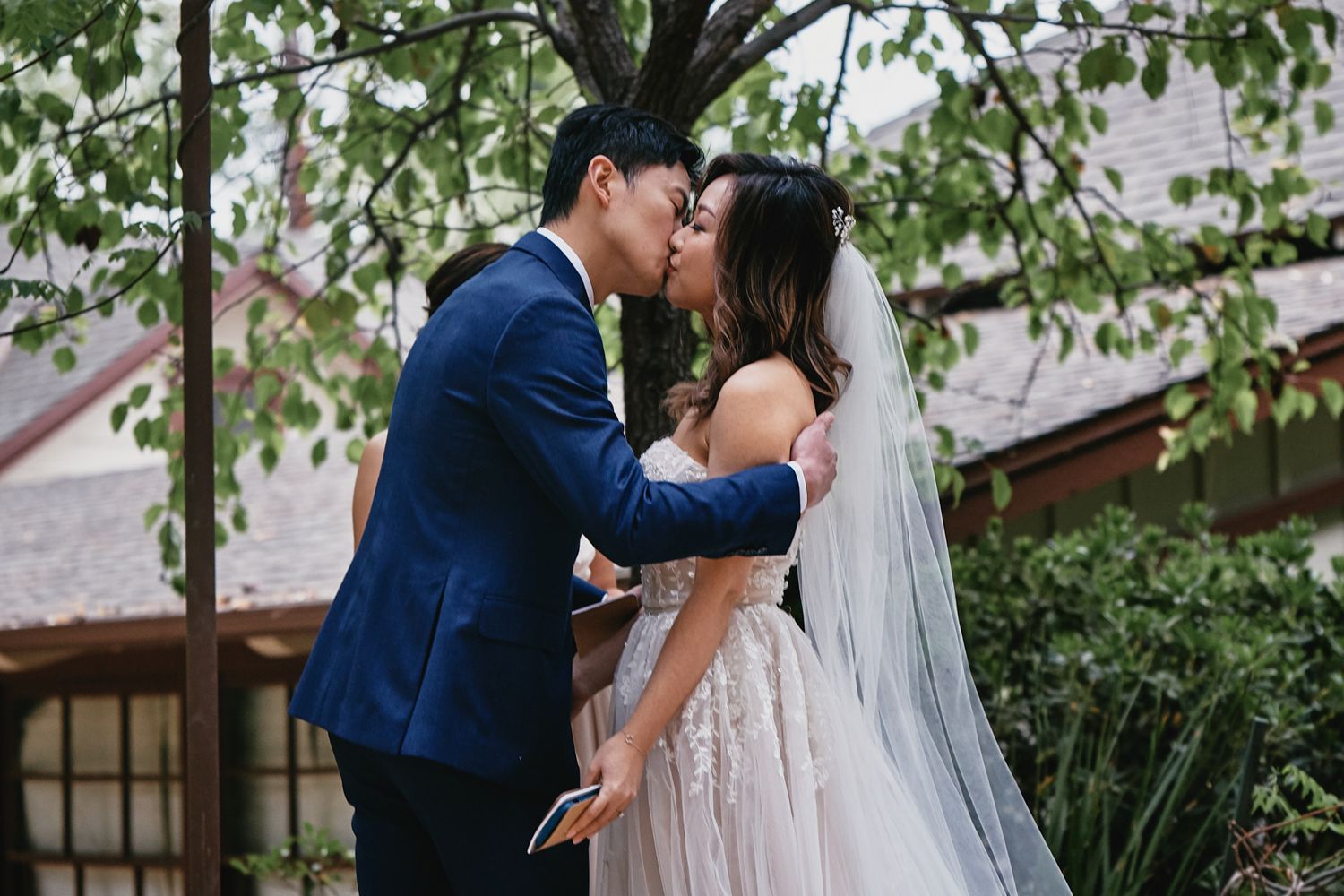 Pasadena Storrier-Stearns Japanese Garden wedding photo