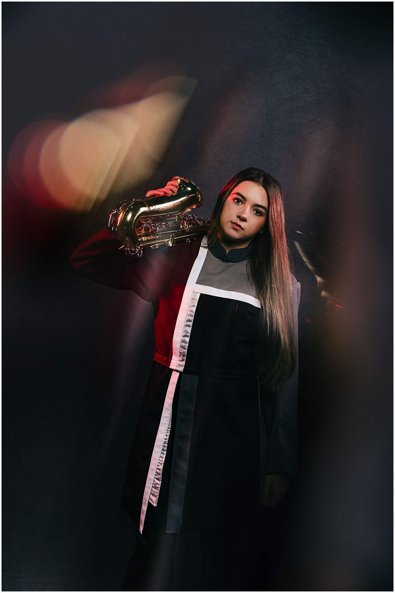 AZMBA WGAZ ABODA AZ Banners Marching Band group photos Pictures Phoenix Anjeanette Photography senior pictures