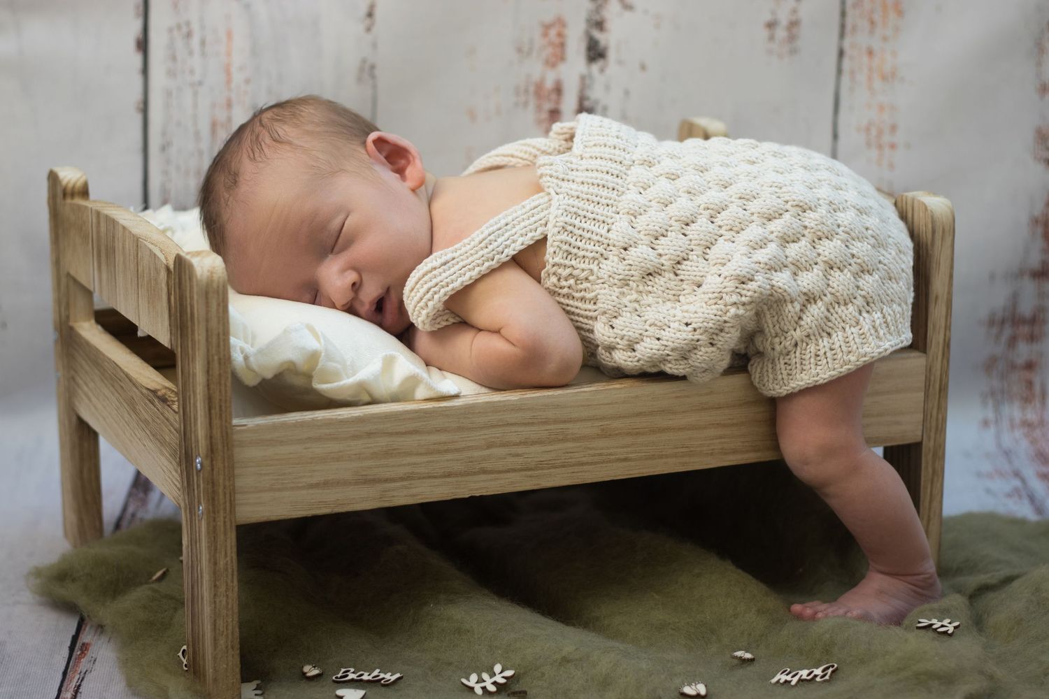 Newbornshooting München, Erding und Umgebung im Boho-Stil, Neugeborenenfotografie