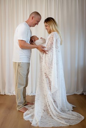 Newbornshooting München, Erding und Umgebung im Boho-Stil, Neugeborenenfotografie