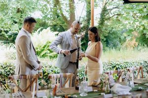 Relaxed wedding photography in Cornwall.