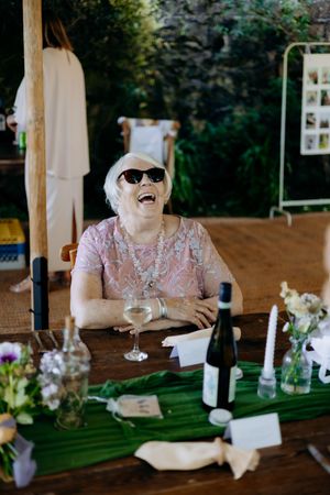 Natural moments during a Cornwall wedding.