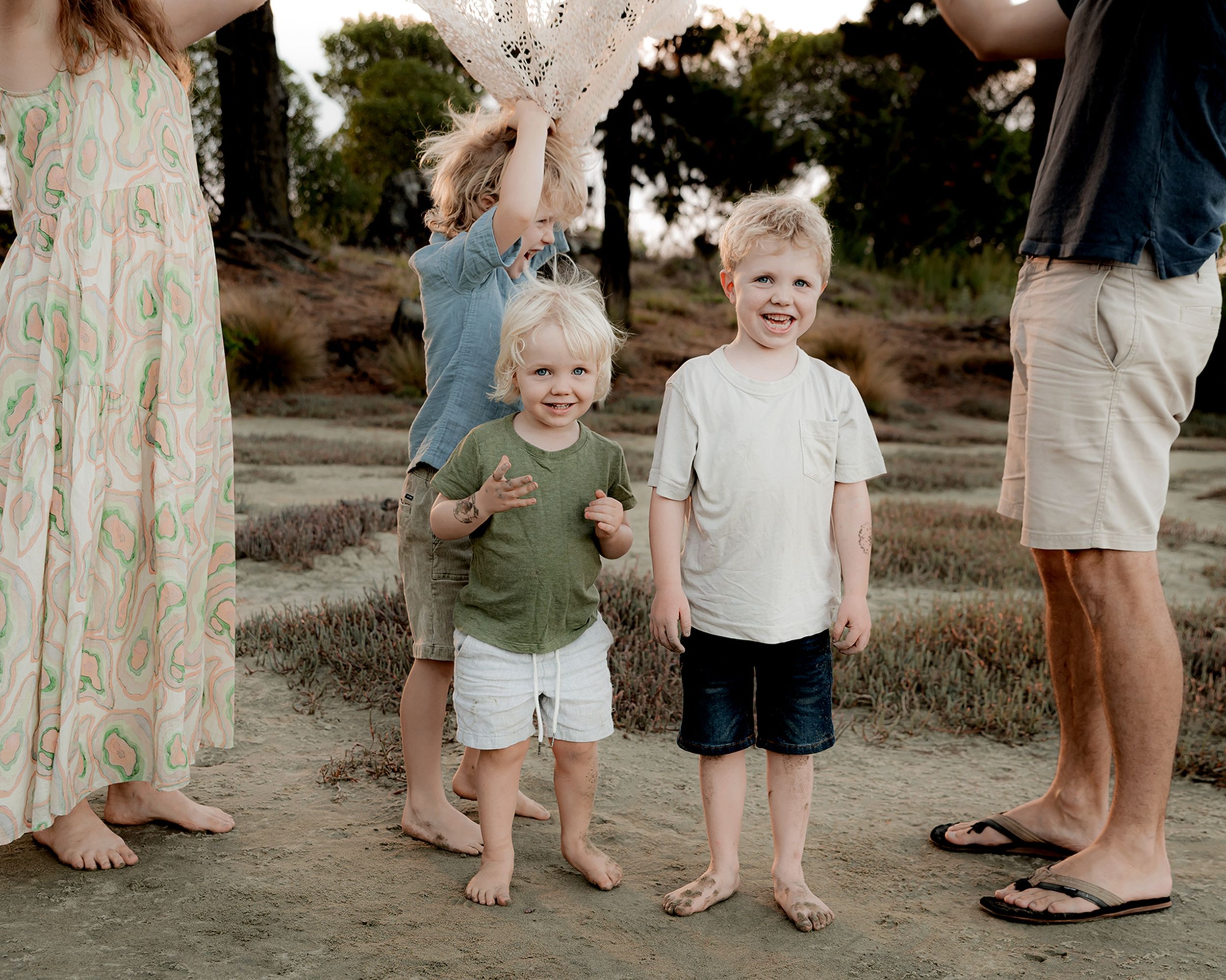 Sibling connection captured through timeless portraiture