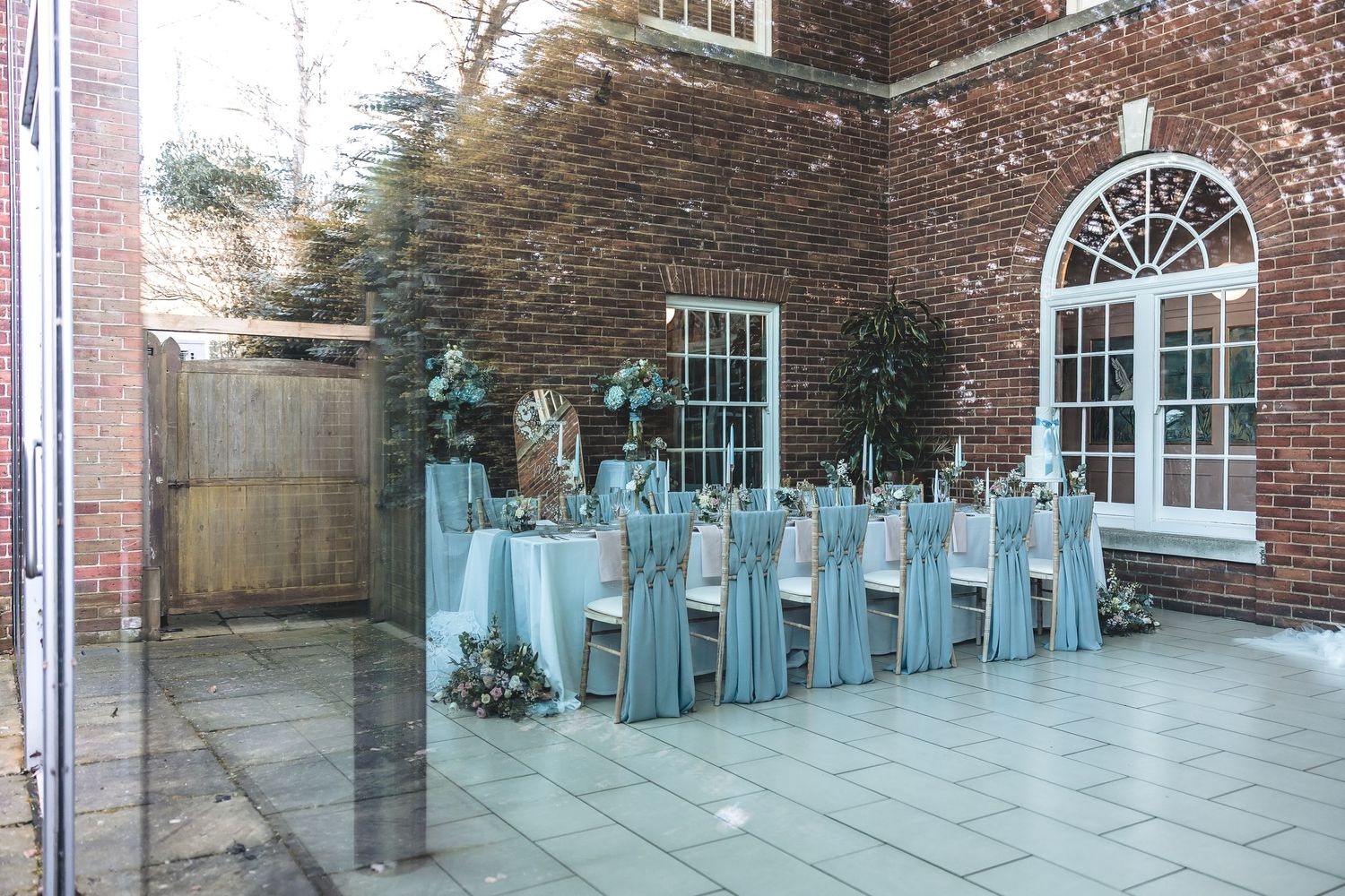 Charlotte Houses Orangery wedding space.