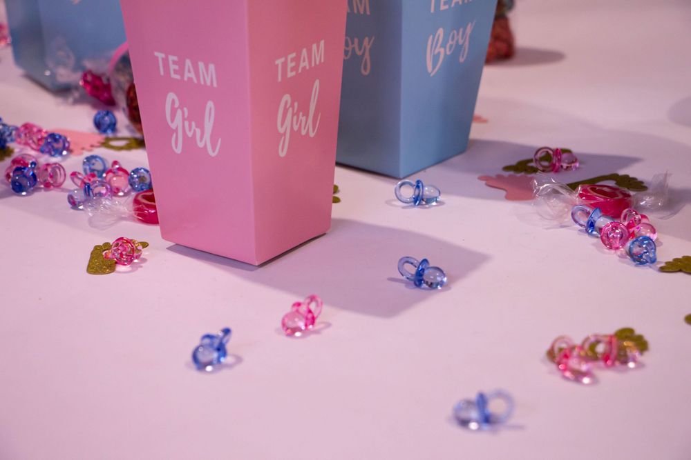 Photographe d'évènements en Isère - Décoration de Gender Reveal