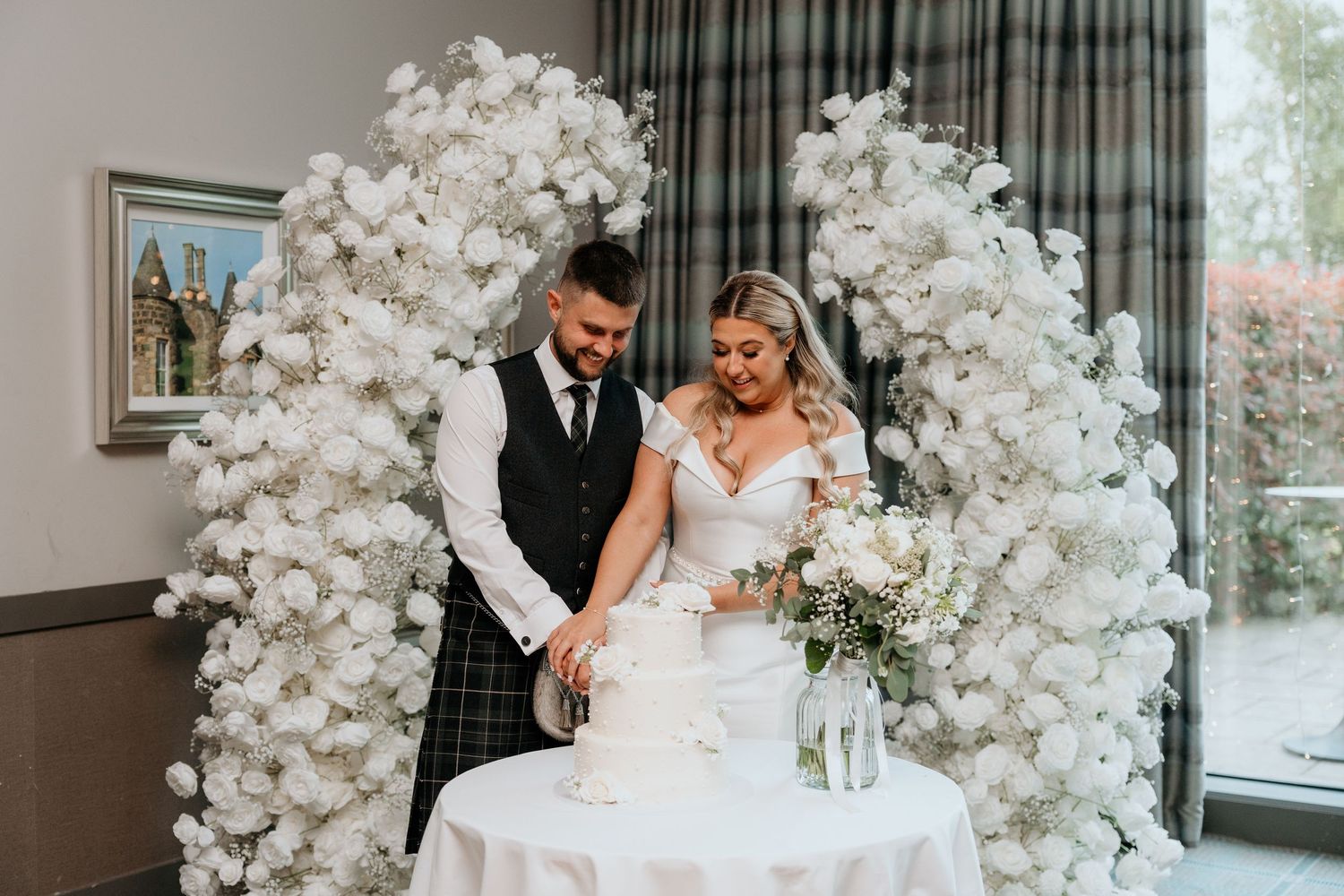 Meldrum House Aberdeen Wedding Photography and videography