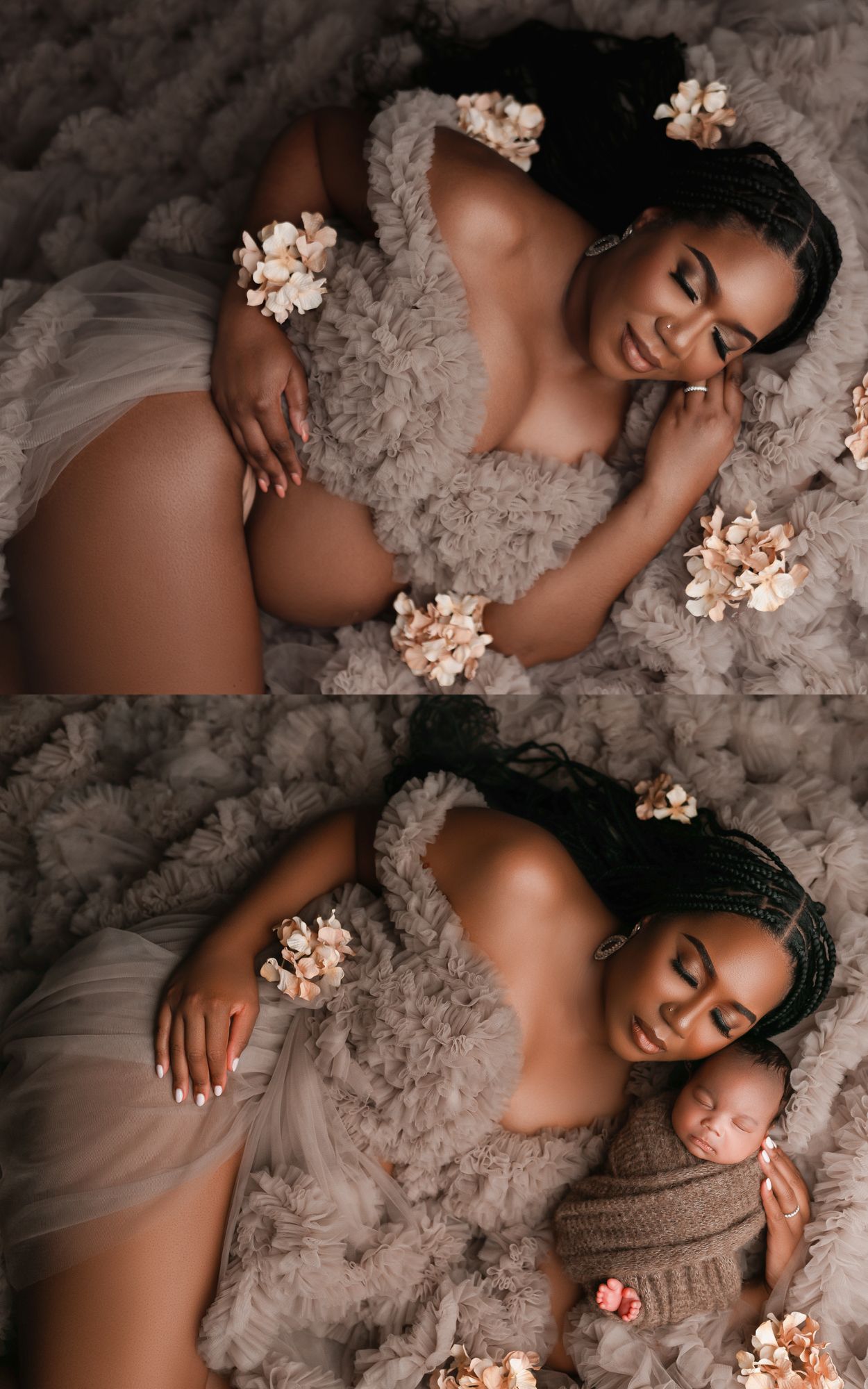 Newborn photography studio located in between Atlanta, Georgia and Birmingham, Alabama with full service photo studio.
