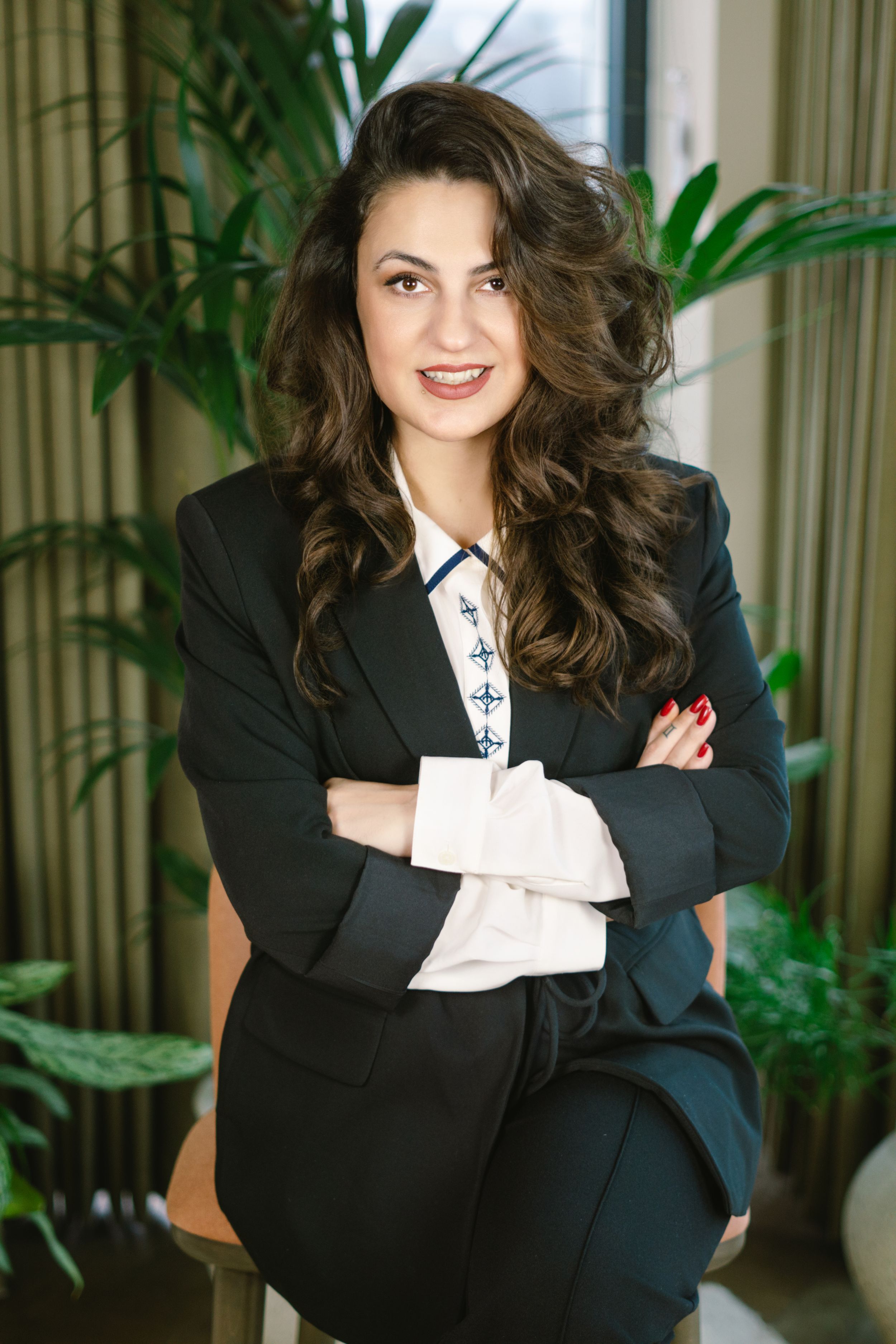 Professional LinkedIn headshot of a business executive, taken in Milton Keynes studio.